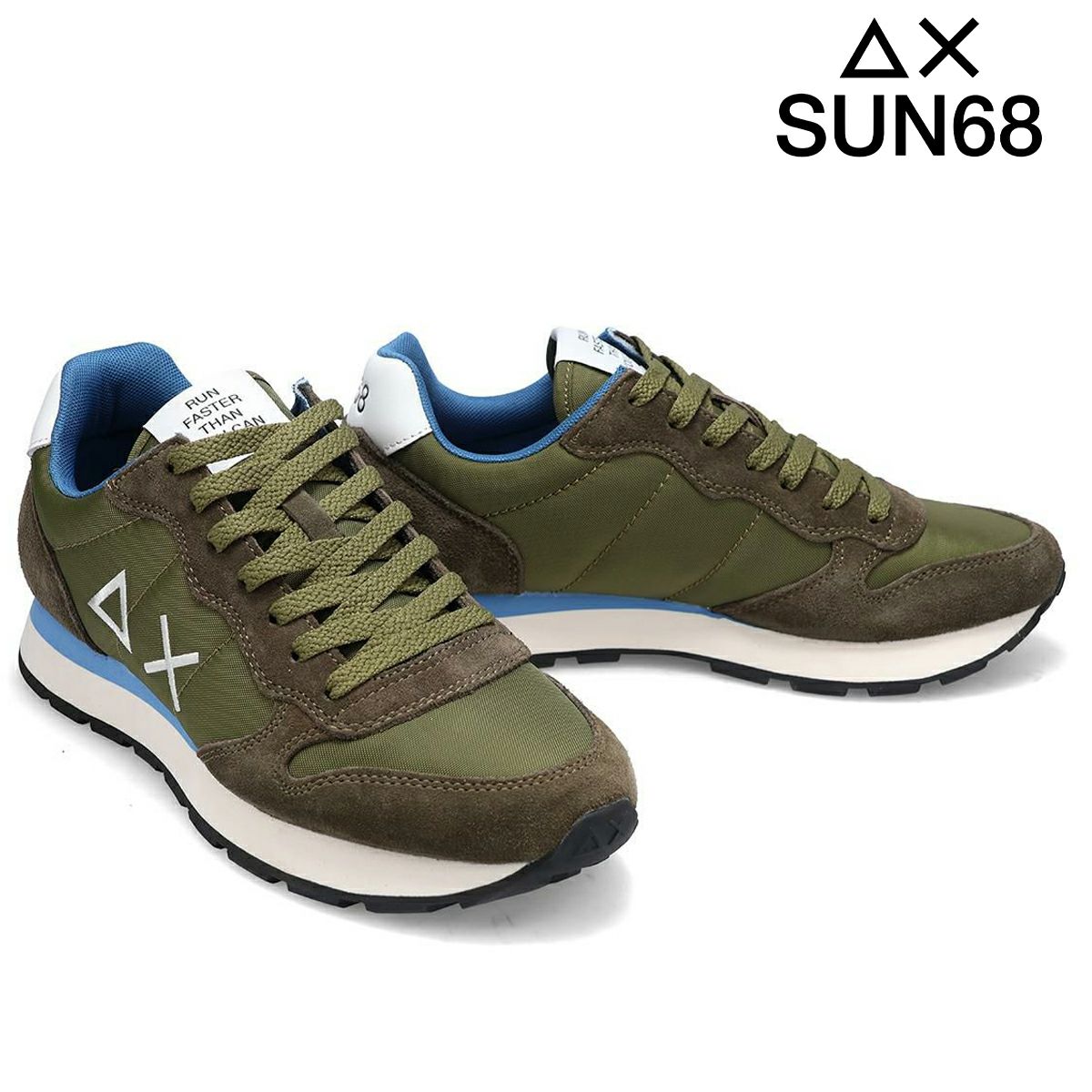 サンシックスティーエイト メンズ スニーカー トムソリッド SUN68 