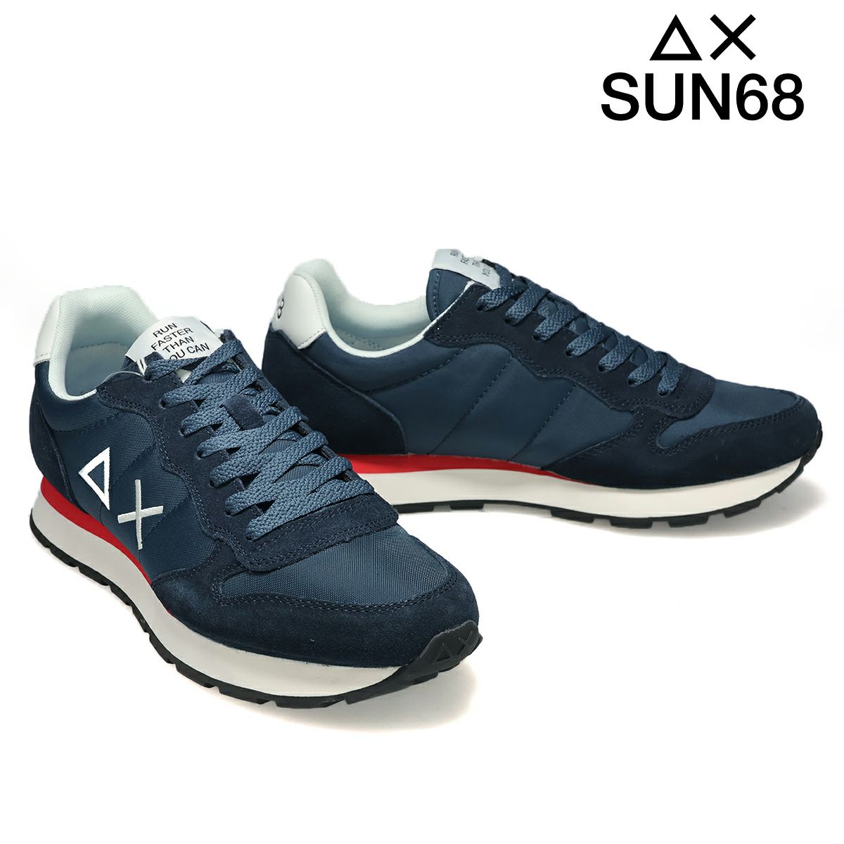 サンシックスティーエイト メンズ スニーカー トムソリッド SUN68 