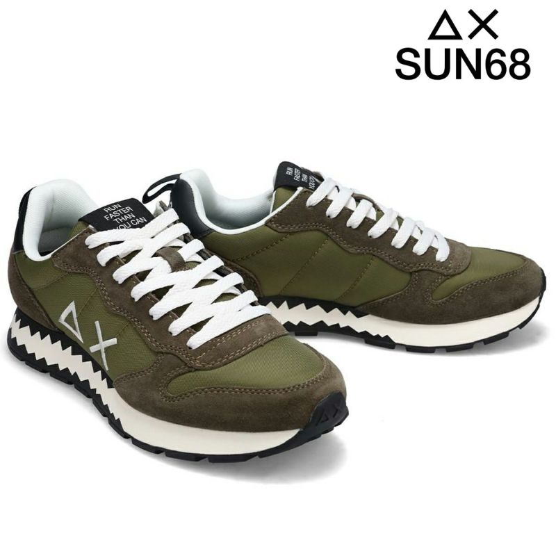 サンシックスティーエイト メンズ スニーカー トムスネーク SUN68 