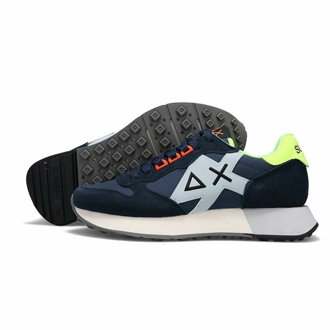 サンシックスティーエイト メンズ スニーカー ジャキ2.0フルオ SUN68 