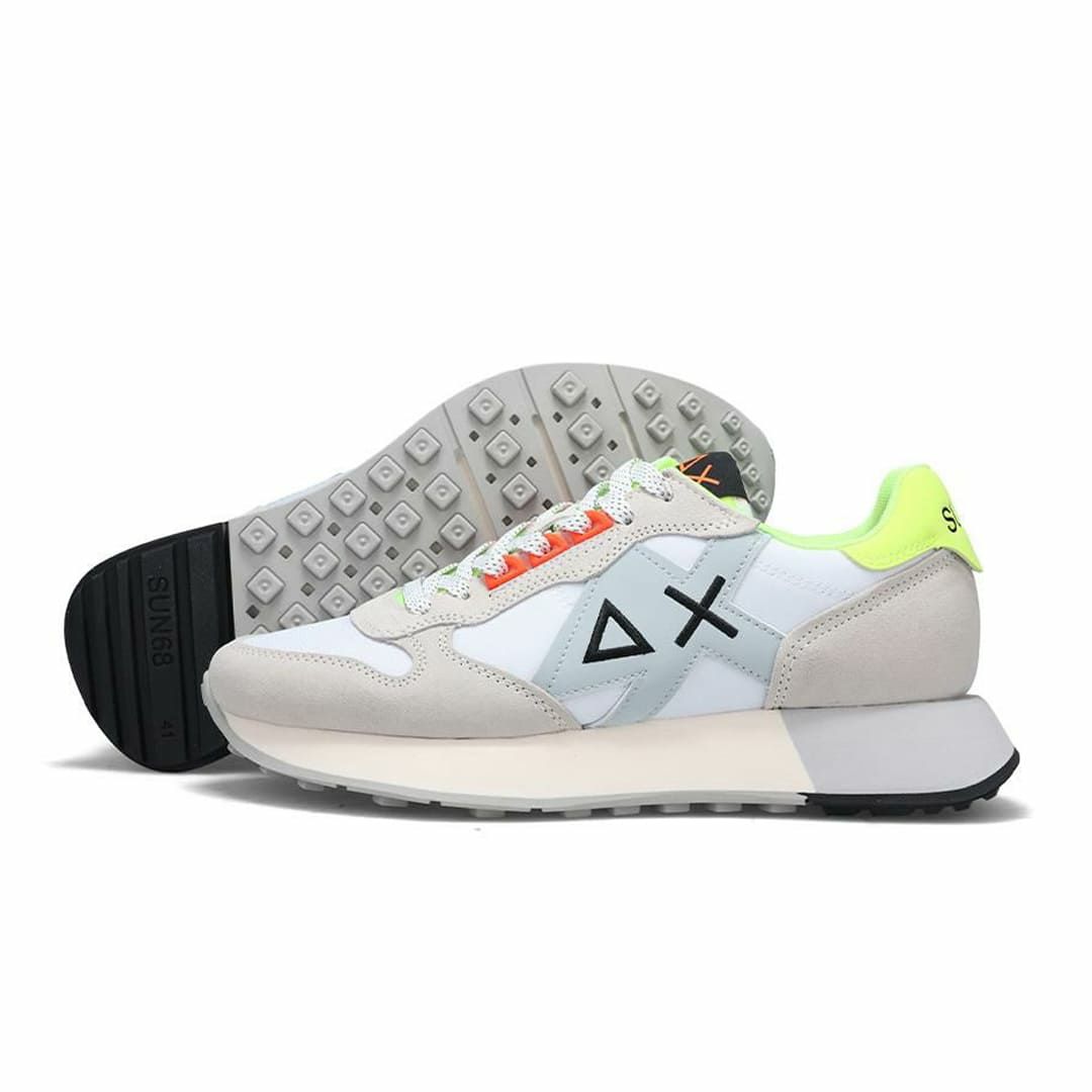 サンシックスティーエイト メンズ スニーカー ジャキ2.0フルオ SUN68 