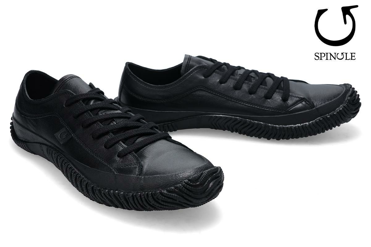 スピングル メンズ スニーカー スニーカー 国産(日本製) SPINGLE Spingle sp-110 bkbk