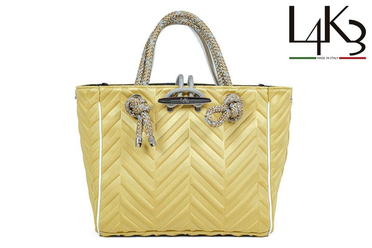  [レーク L4K3] バッグ クリートトートミニ ビッグ ツイル ルッソ イタリア製