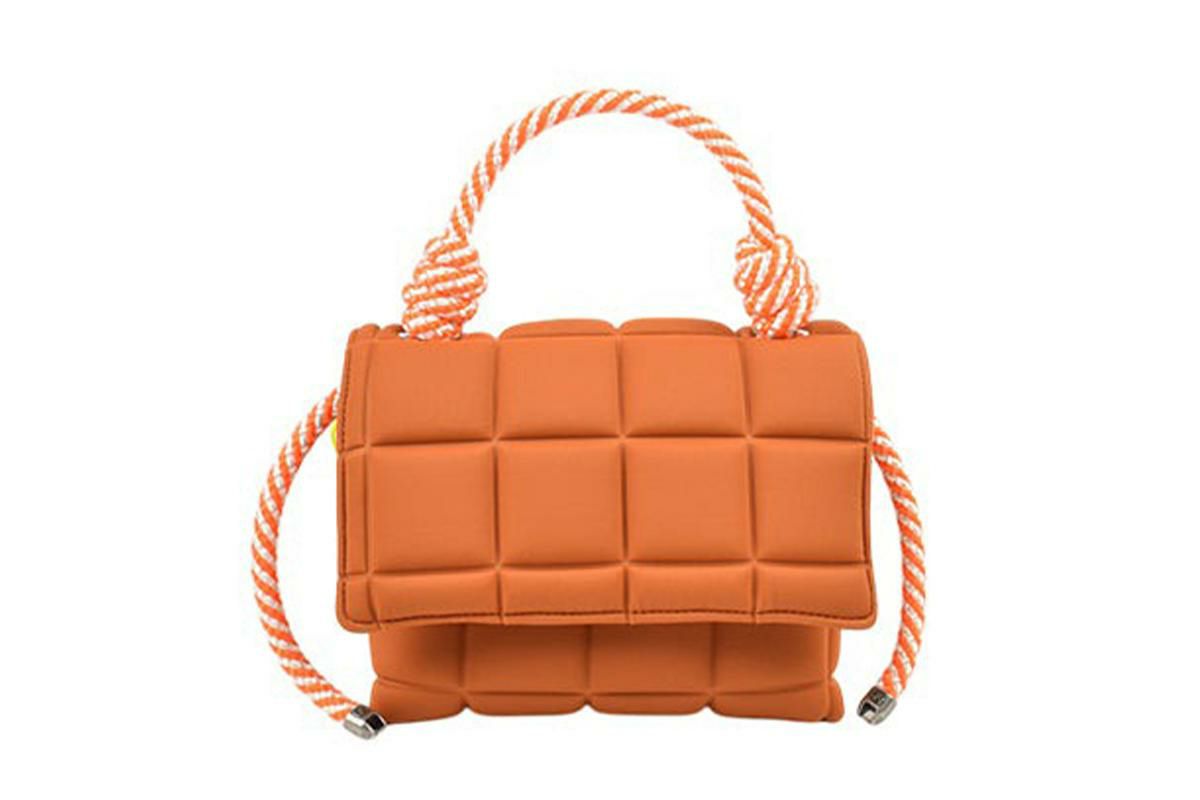  [レーク L4K3] バッグ ブリスティーナクキ ビッグスクエア フォックス イタリア製 