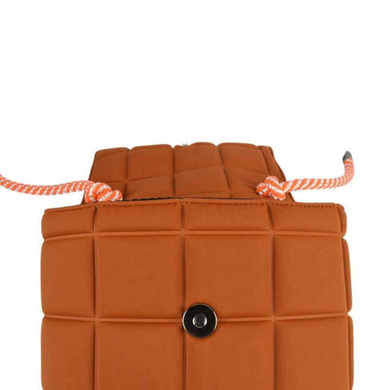  [レーク L4K3] バッグ ブリスティーナクキ ビッグスクエア フォックス イタリア製 