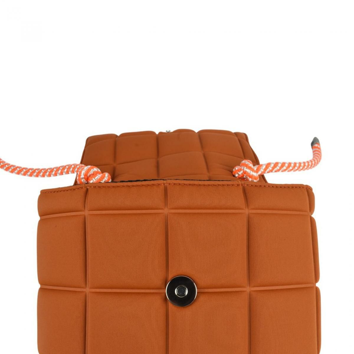  [レーク L4K3] バッグ ブリスティーナクキ ビッグスクエア フォックス イタリア製 