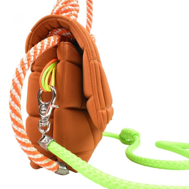  [レーク L4K3] バッグ ブリスティーナクキ ビッグスクエア フォックス イタリア製 