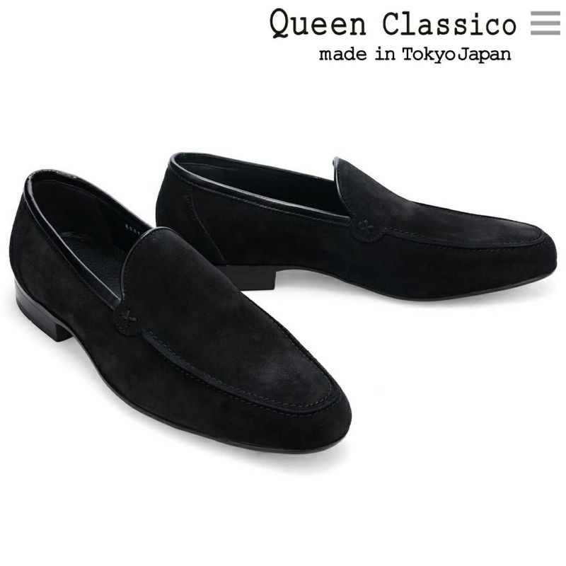 クインクラシコ メンズ ドレスシューズ コブラヴァンプローファー 日本製