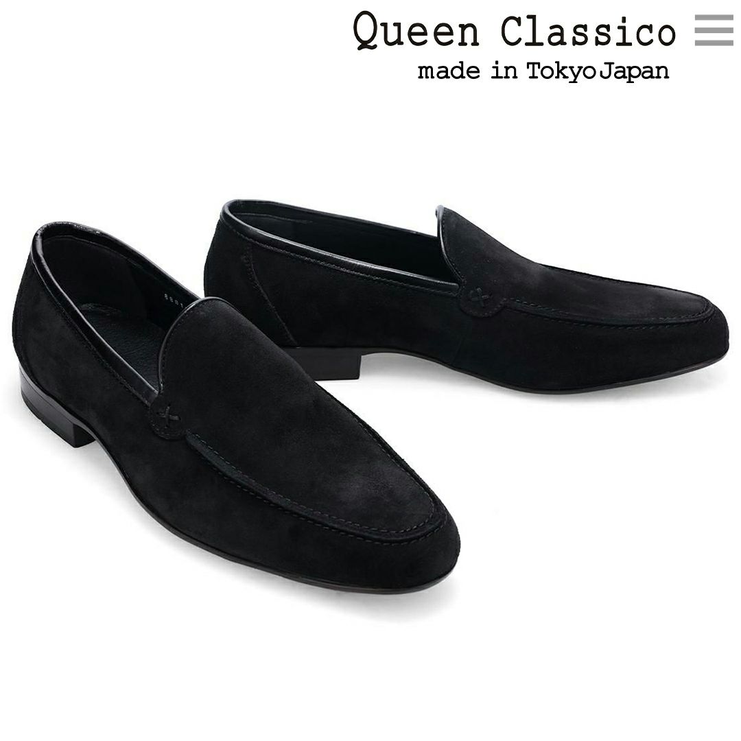 クインクラシコ メンズ ドレスシューズ コブラヴァンプローファー 日本製