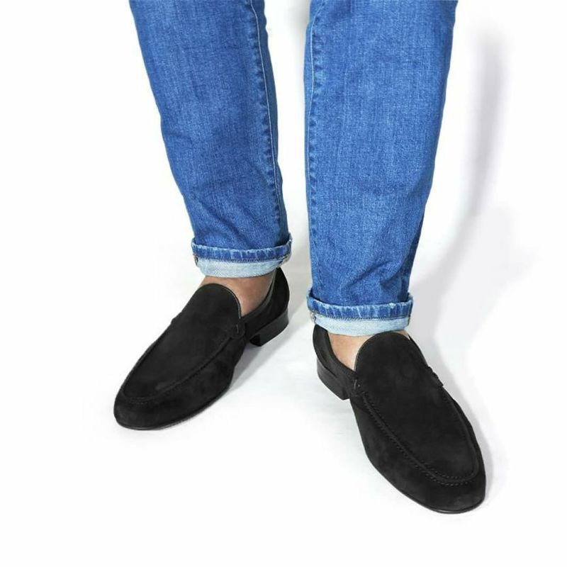 クインクラシコ メンズ ドレスシューズ コブラヴァンプローファー 日本