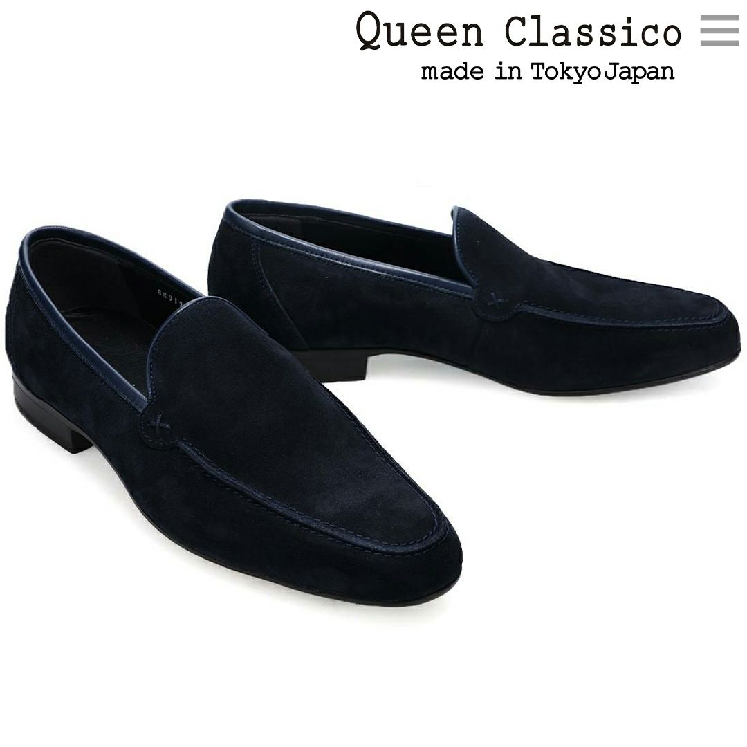 クインクラシコ メンズ ドレスシューズ コブラヴァンプローファー 日本製