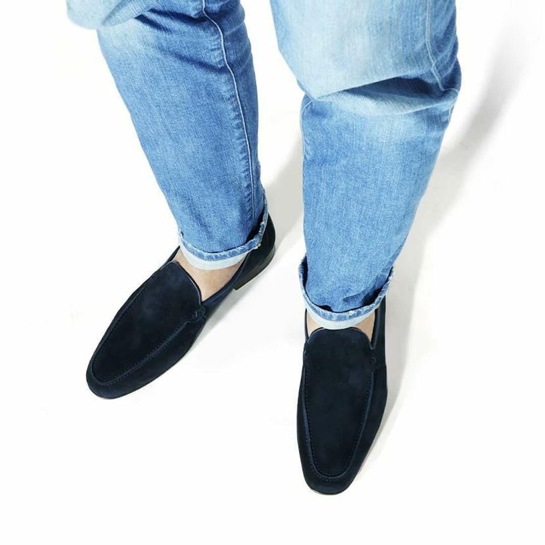 クインクラシコ メンズ ドレスシューズ コブラヴァンプローファー 日本製