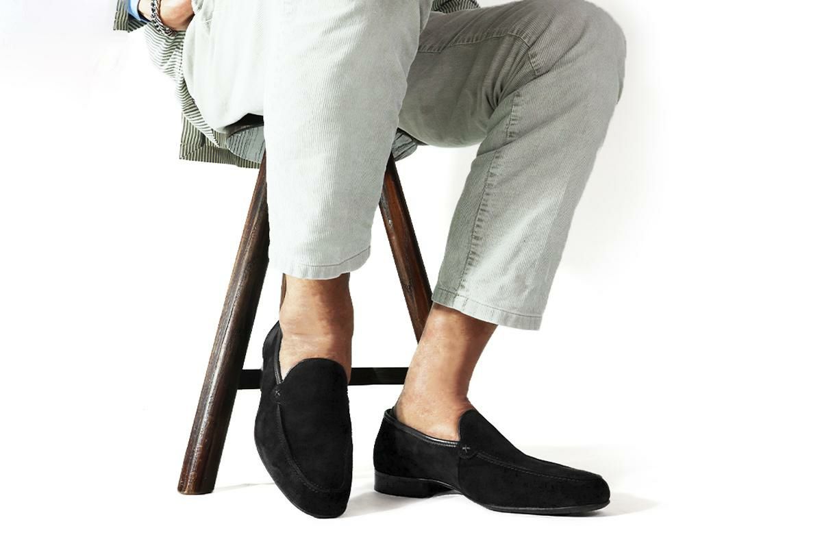 クインクラシコ メンズ ドレスシューズ コブラヴァンプローファー 日本製