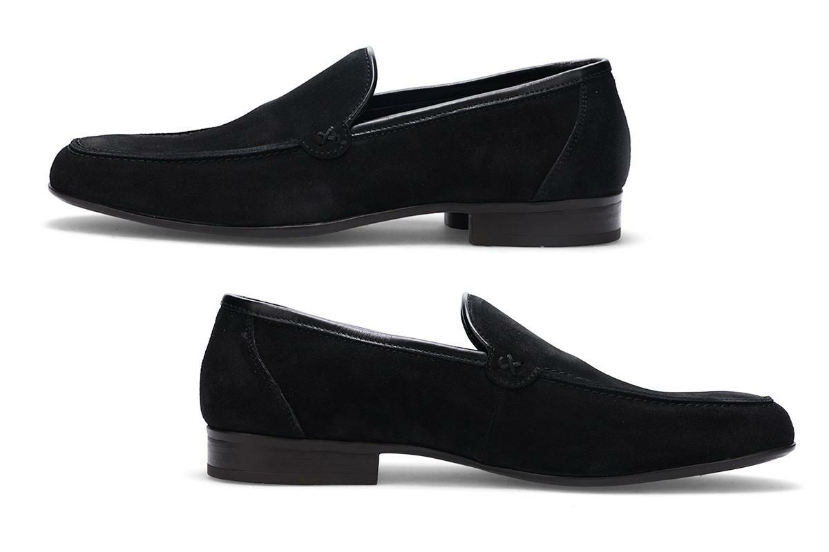 クインクラシコ メンズ ドレスシューズ コブラヴァンプローファー 日本製