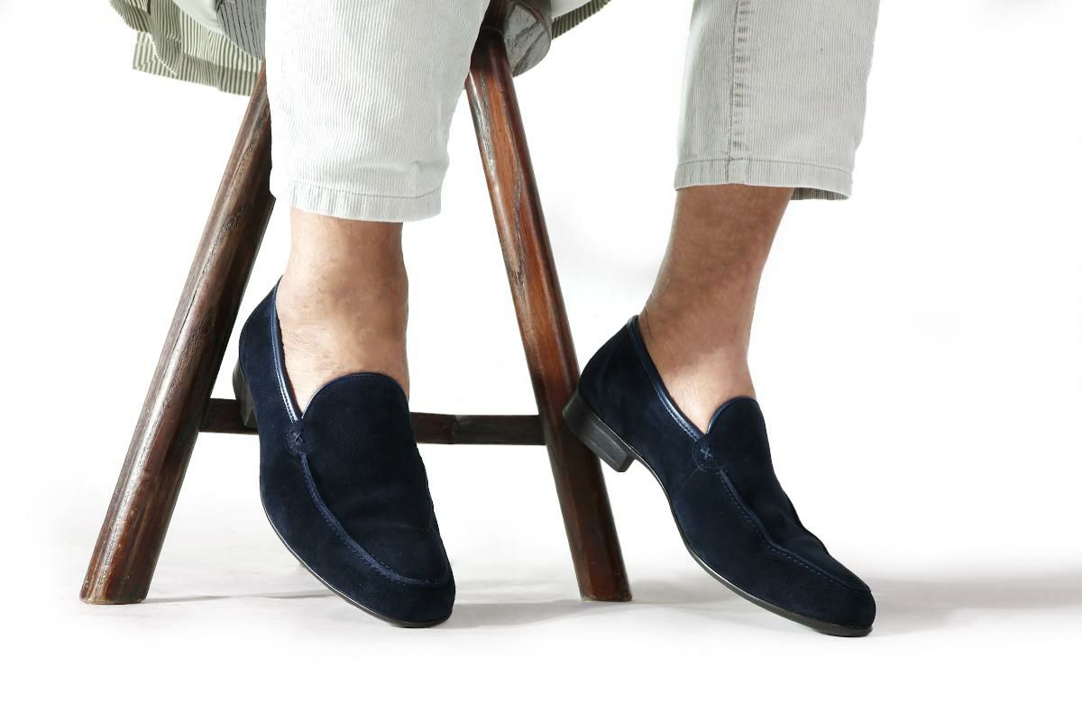 クインクラシコ メンズ ドレスシューズ コブラヴァンプローファー 日本製