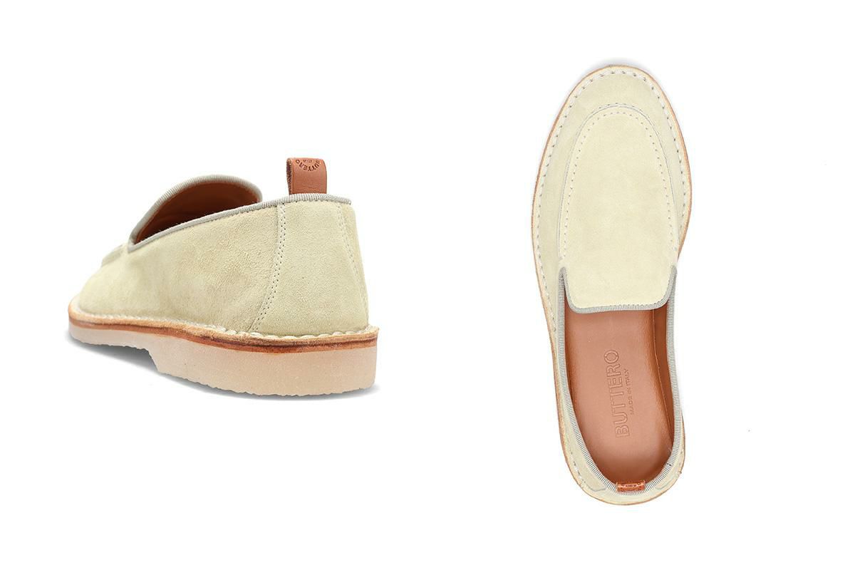ブッテロ / BUTTERO メンズ カジュアルシューズ b9320 アルジェンタリオ アイボリー4