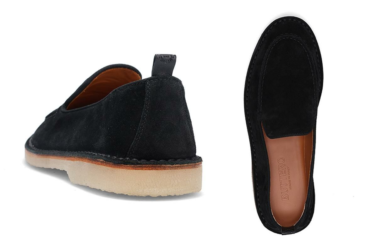 ブッテロ / BUTTERO メンズ カジュアルシューズ b9320 アルジェンタリオ ブラック4
