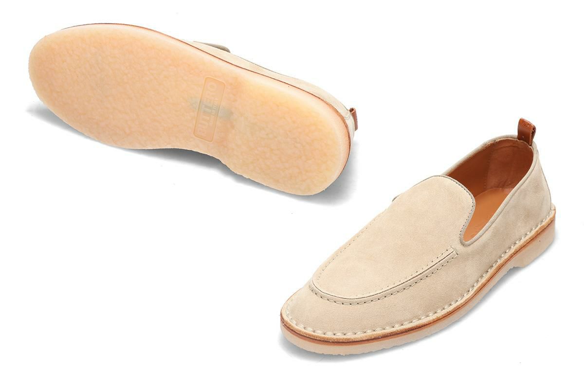 ブッテロ / BUTTERO メンズ カジュアルシューズ b9320 アルジェンタリオ ライトベージュ3