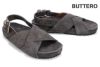 ブッテロ / BUTTERO メンズ カジュアルシューズ b11361 コルトナ ダークグレー イタリア製1