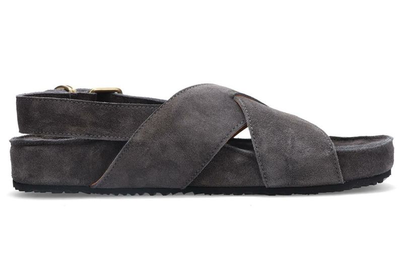 ブッテロ / BUTTERO メンズ カジュアルシューズ b11361 コルトナ ダークグレー イタリア製4