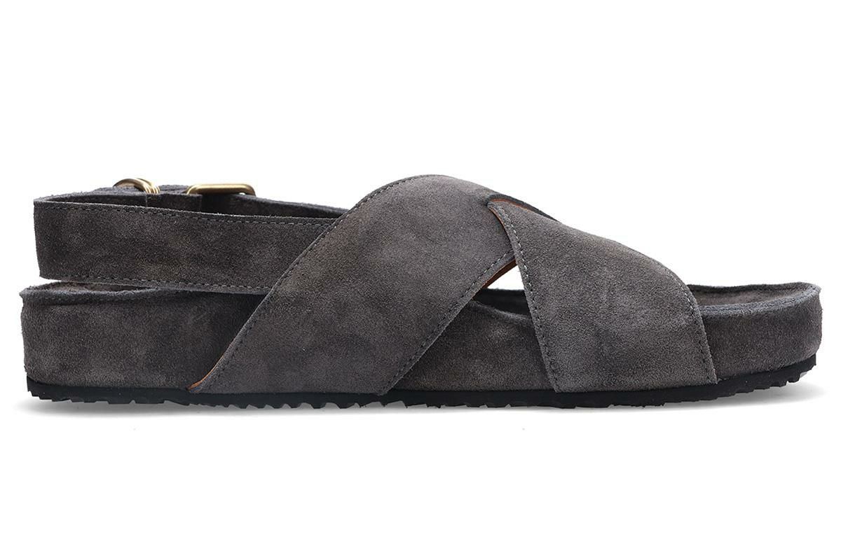 ブッテロ / BUTTERO メンズ カジュアルシューズ b11361 コルトナ ダークグレー イタリア製4