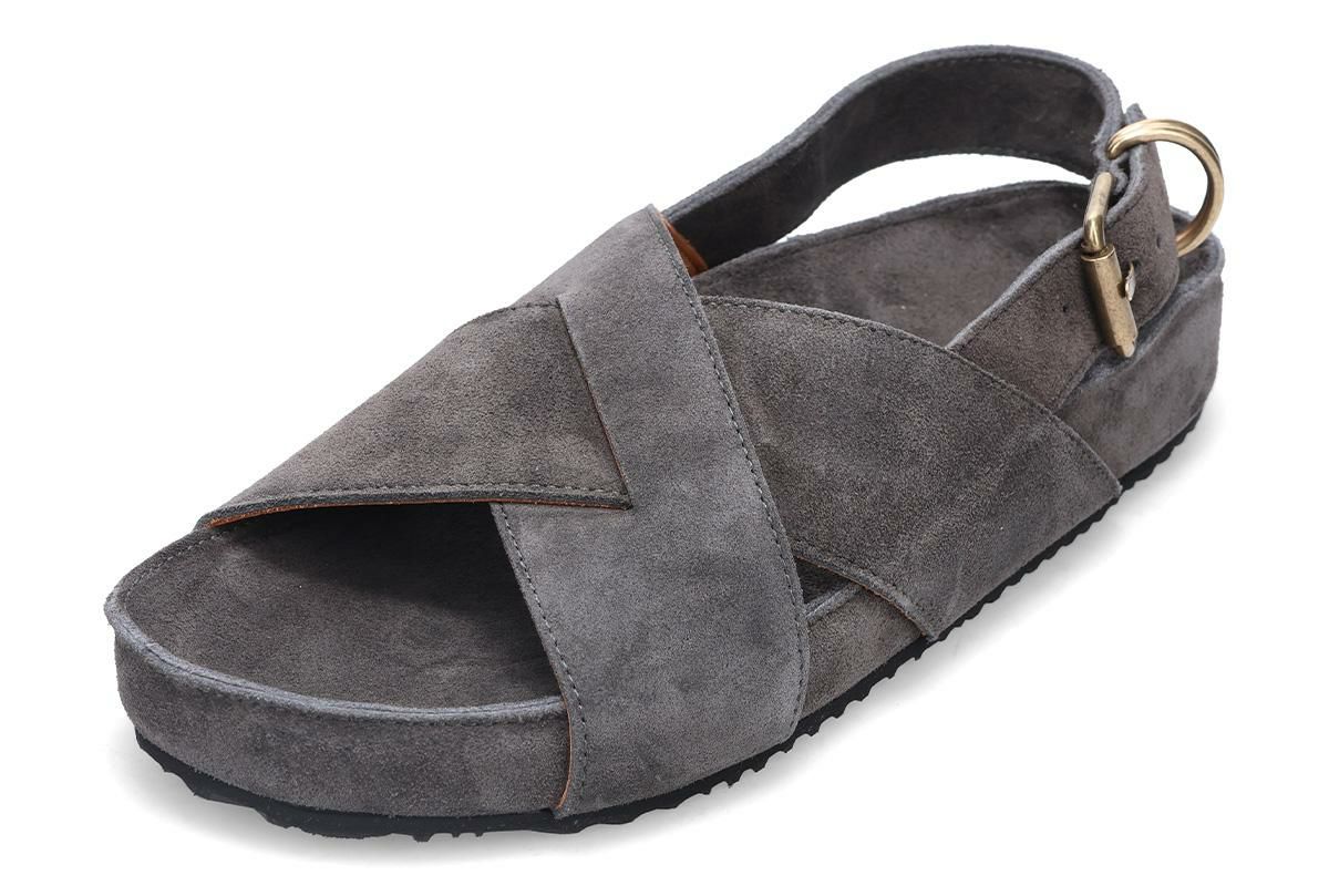 ブッテロ / BUTTERO メンズ カジュアルシューズ b11361 コルトナ ダークグレー イタリア製6