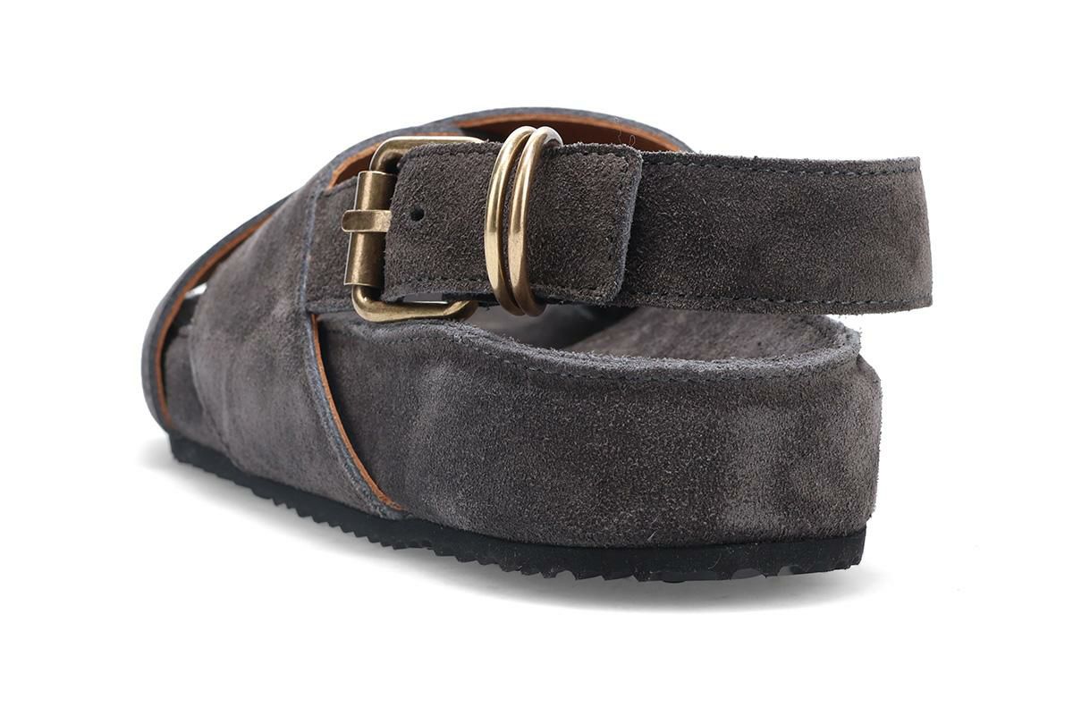 ブッテロ / BUTTERO メンズ カジュアルシューズ b11361 コルトナ ダークグレー イタリア製7