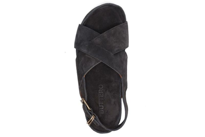 ブッテロ / BUTTERO メンズ カジュアルシューズ b11361 コルトナ ダークグレー イタリア製9