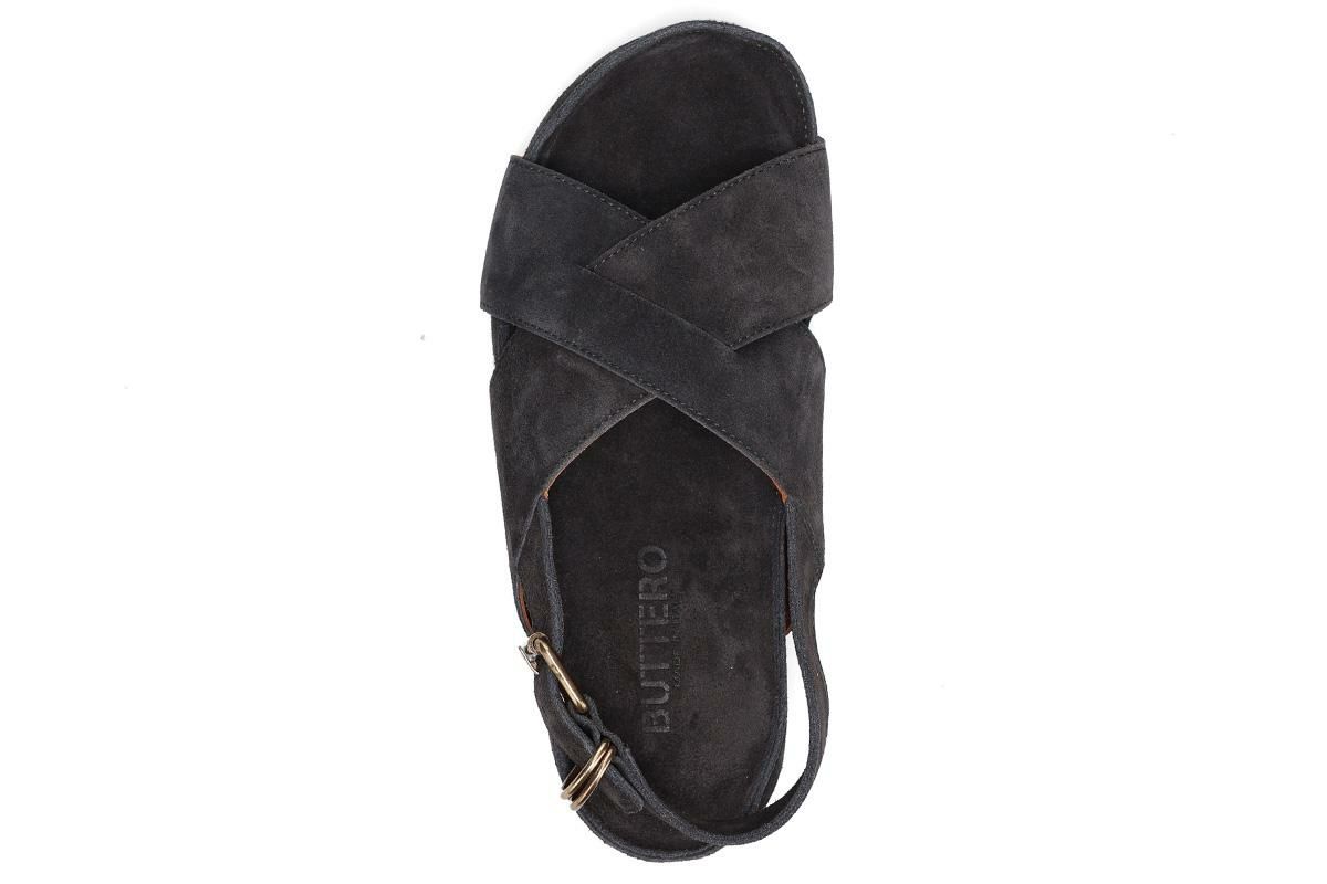 ブッテロ / BUTTERO メンズ カジュアルシューズ b11361 コルトナ ダークグレー イタリア製9