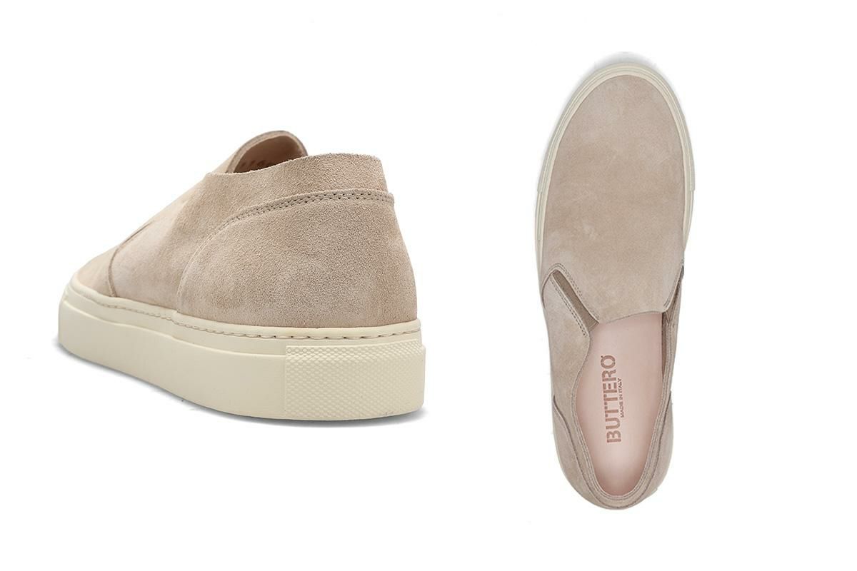 ブッテロ / BUTTERO メンズ カジュアルシューズ b11601 タニーノ ライトベージュ イタリア製4