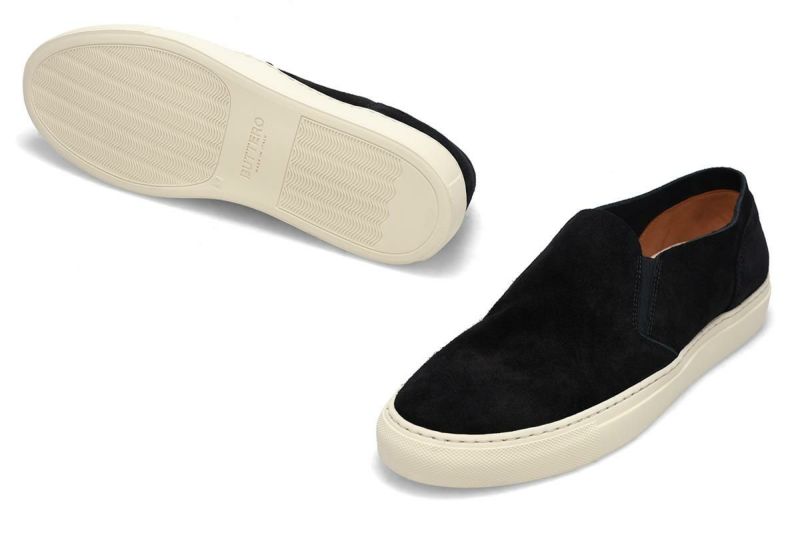 ブッテロ / BUTTERO メンズ カジュアルシューズ b11601 タニーノ ブラック イタリア製3