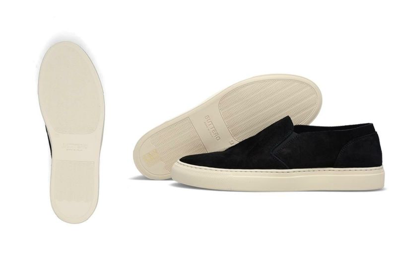 ブッテロ / BUTTERO メンズ カジュアルシューズ b11601 タニーノ ブラック イタリア製5