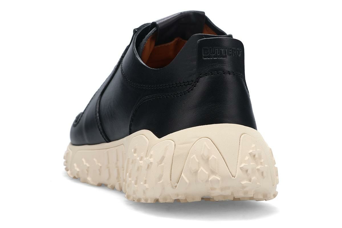 ブッテロ / BUTTERO メンズ カジュアルシューズ b10540 ヴィンチ エックス ブラック イタリア製6