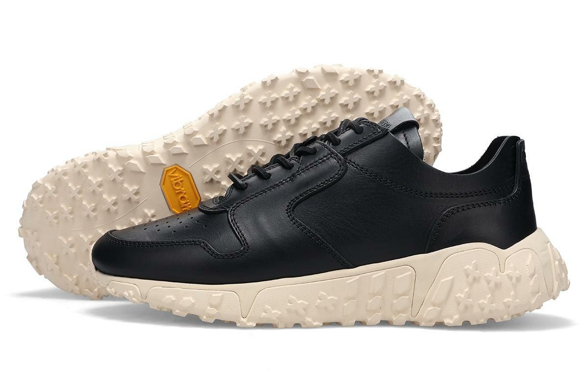 ブッテロ / BUTTERO メンズ カジュアルシューズ b10540 ヴィンチ エックス ブラック イタリア製8