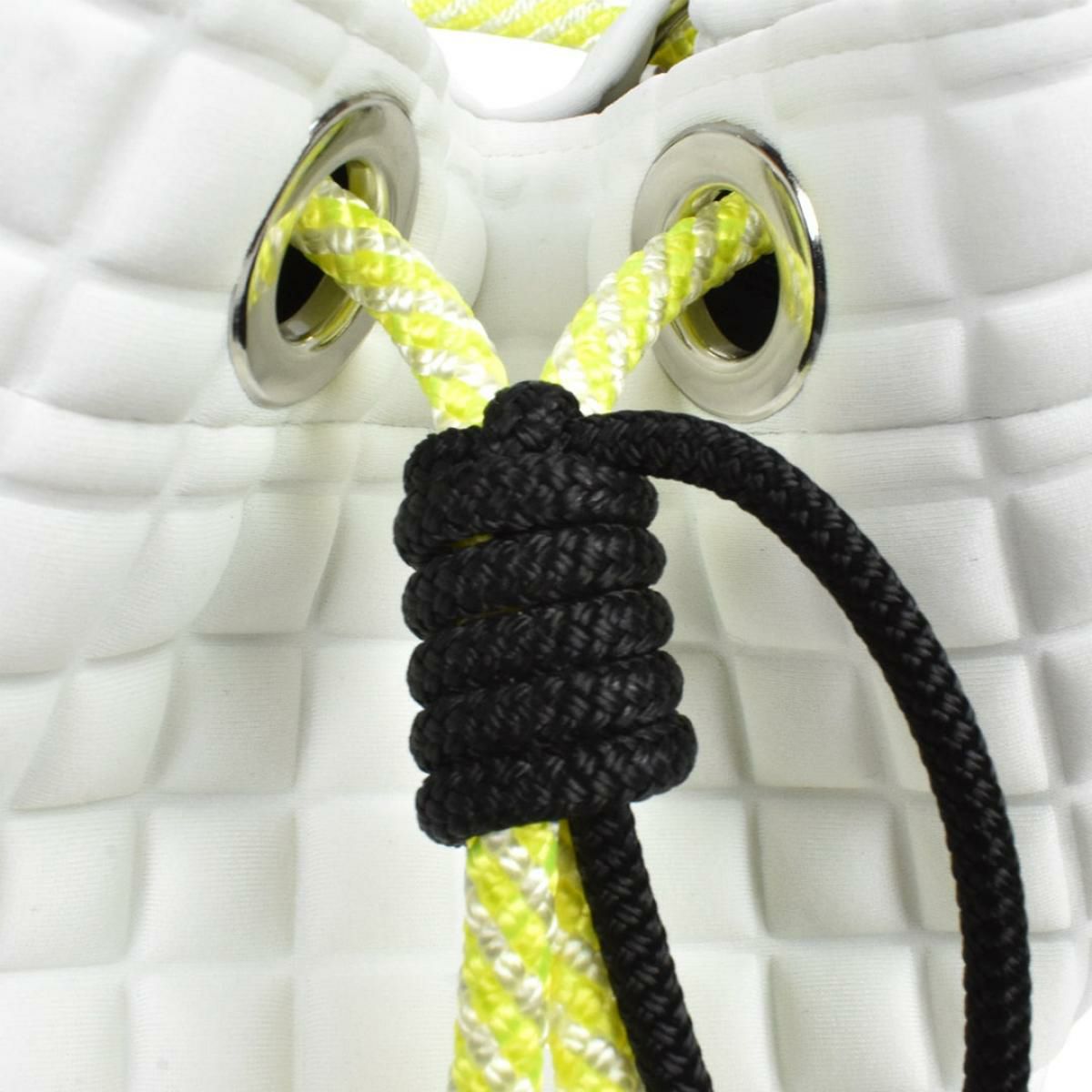  [レーク L4K3] バッグ バケットバッグ スクエア ホワイト イタリア製 