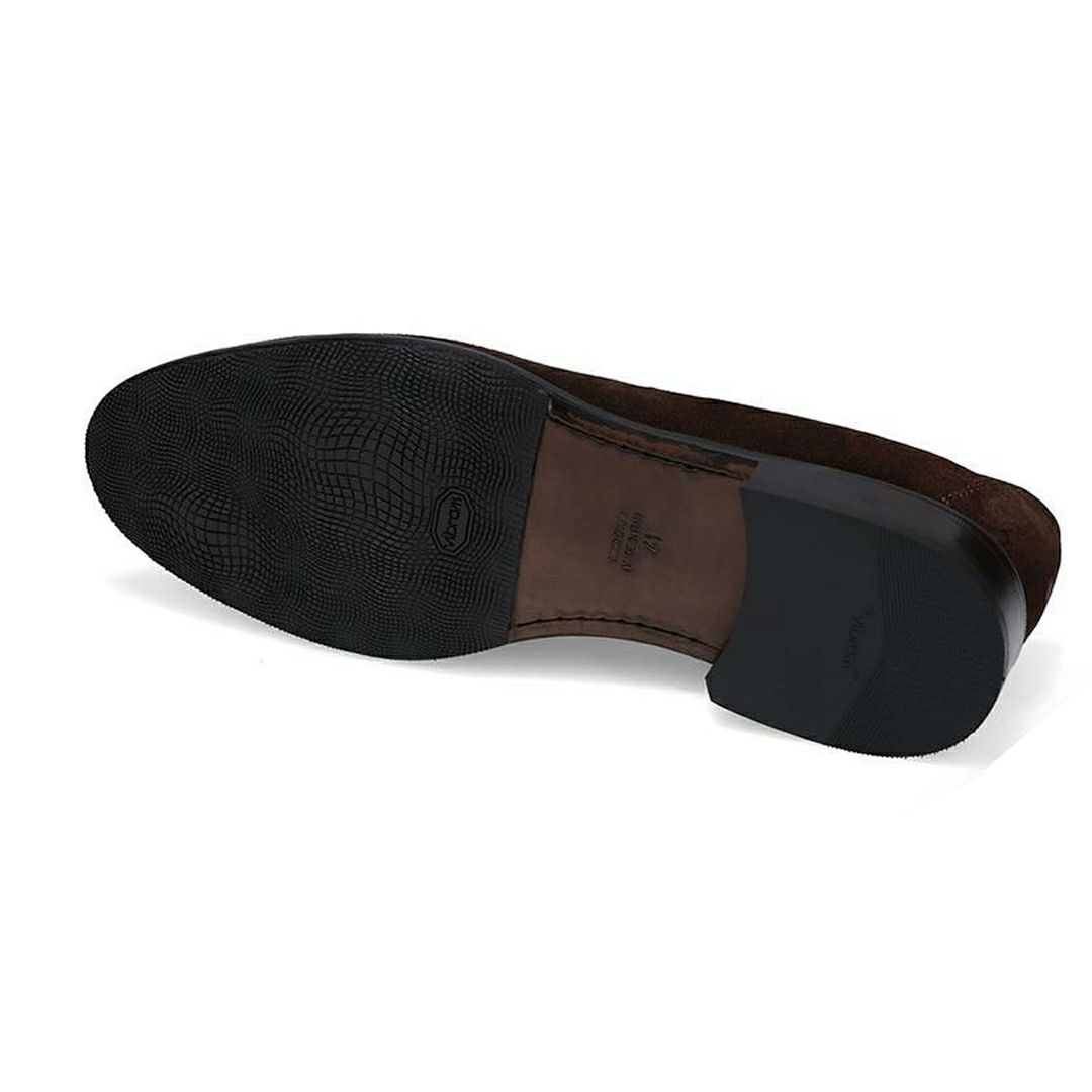 カルツォレリアトスカーナ スエード タッセルローファー イタリア製 Calzoleria Toscana 1686toss 7