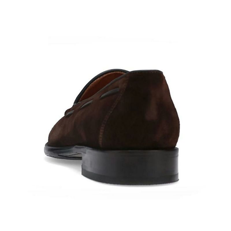 カルツォレリアトスカーナ スエード タッセルローファー イタリア製 Calzoleria Toscana 1686toss 9