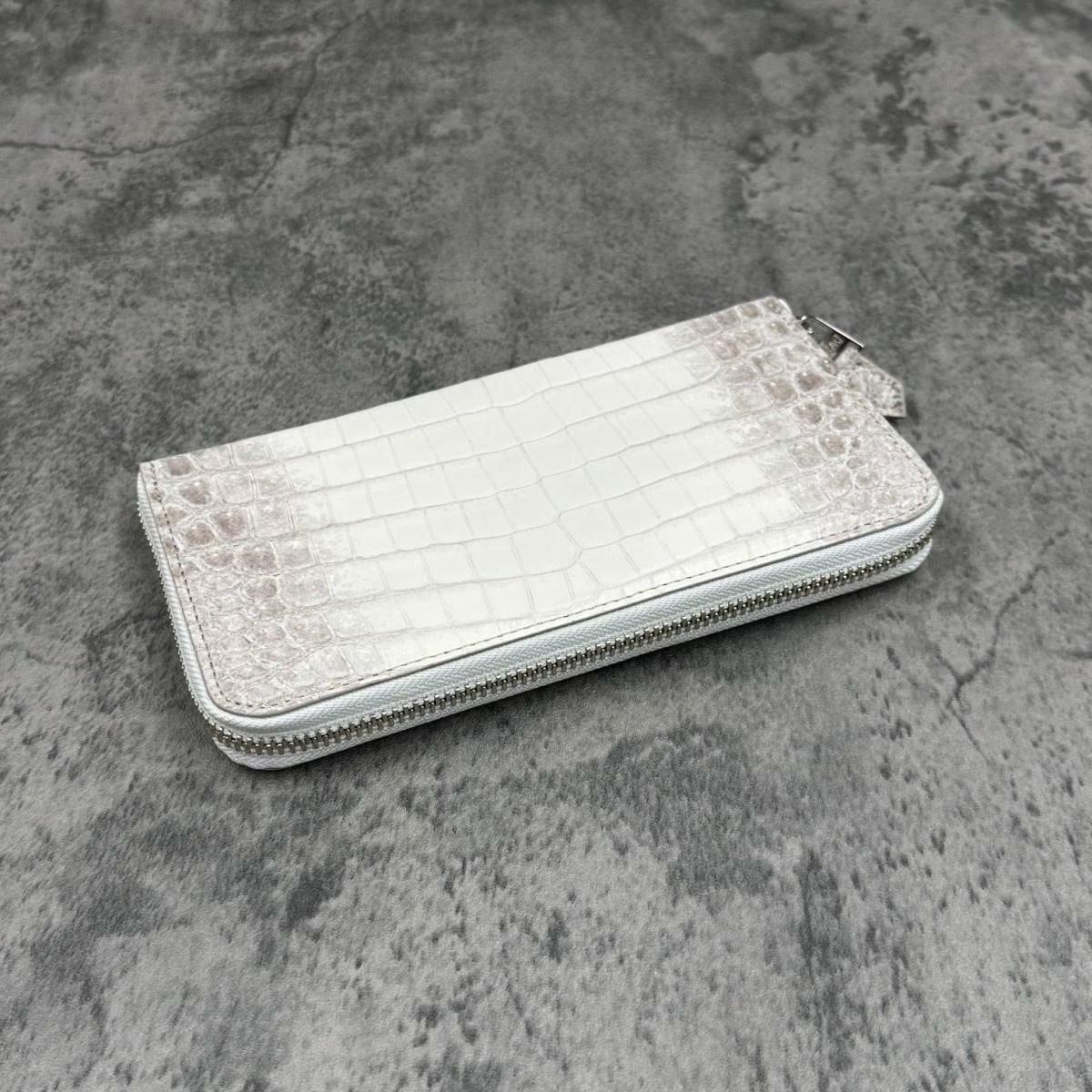 レザック 長財布 クロコダイル ブラック ナチュラル 国産(日本製) LE'SAC 