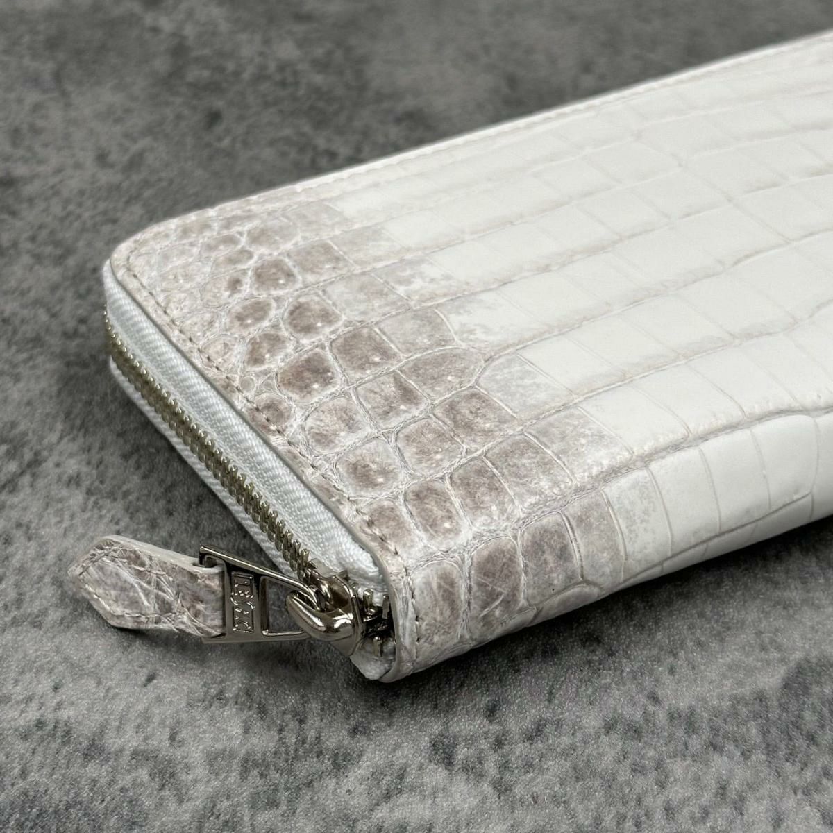 レザック 長財布 クロコダイル ブラック ナチュラル 国産(日本製) LE'SAC 