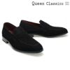  クインクラシコ メンズ ドレスシューズ スエードローファー QueenClassico 3193-1s