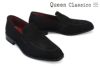 クインクラシコ メンズ ドレスシューズ スエードローファー QueenClassico