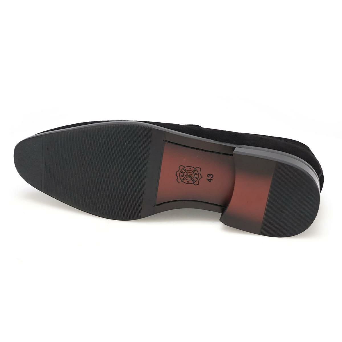 クインクラシコ メンズ ドレスシューズ スエードローファー QueenClassico