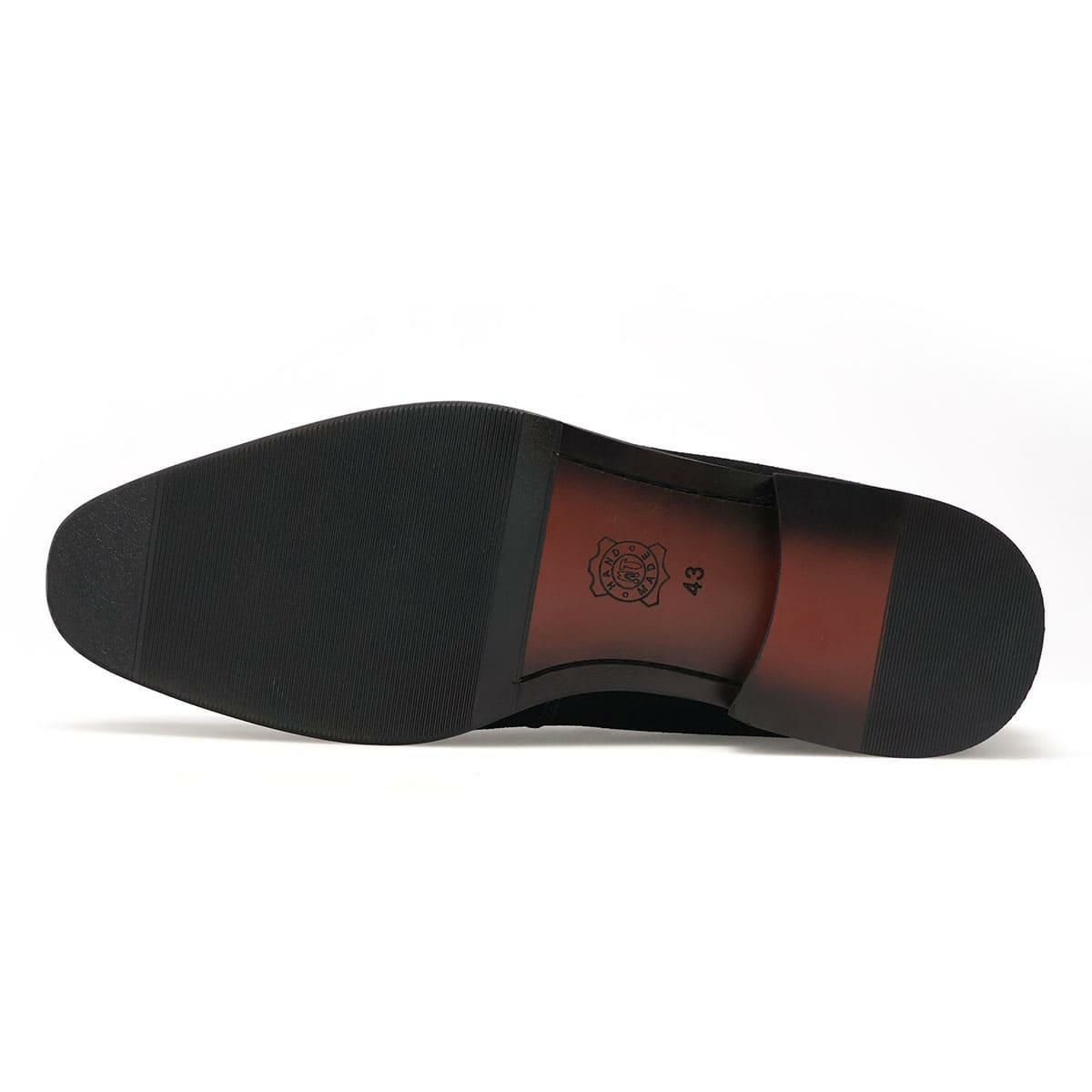 クインクラシコ メンズ ドレスシューズ スエードローファー QueenClassico