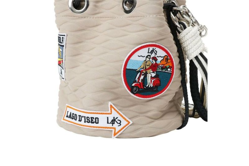 バケットバッグ ミディドロップ モザイコ イタリア製