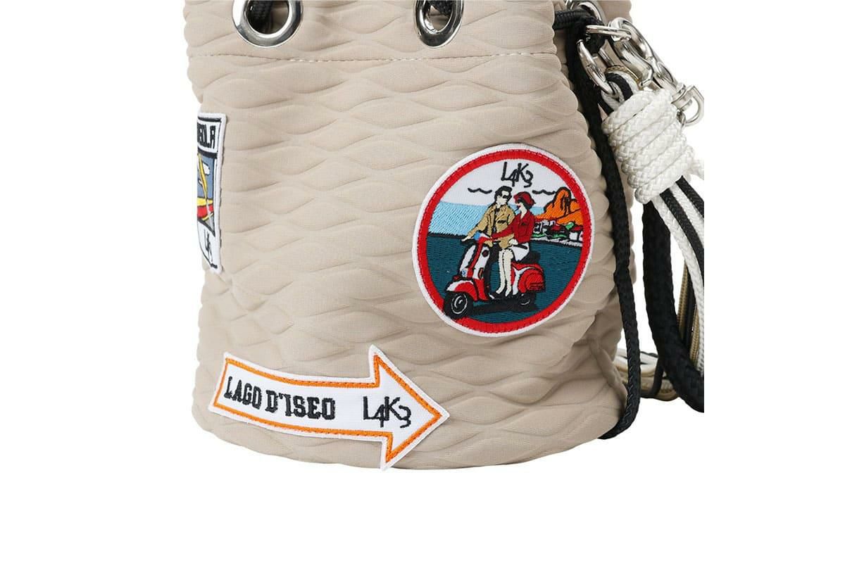 バケットバッグ ミディドロップ モザイコ イタリア製