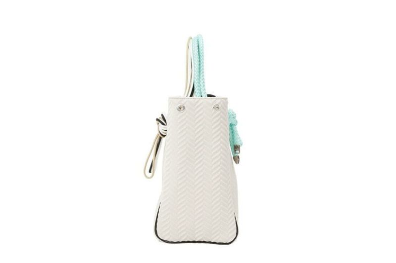 バッグ クリートトートミニ ツイル マカダミア イタリア製 