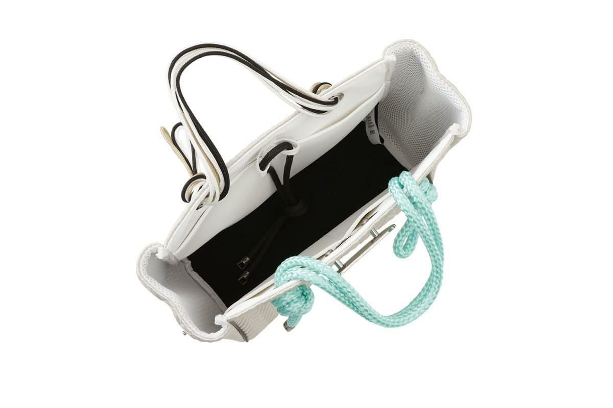 バッグ クリートトートミニ ツイル マカダミア イタリア製 