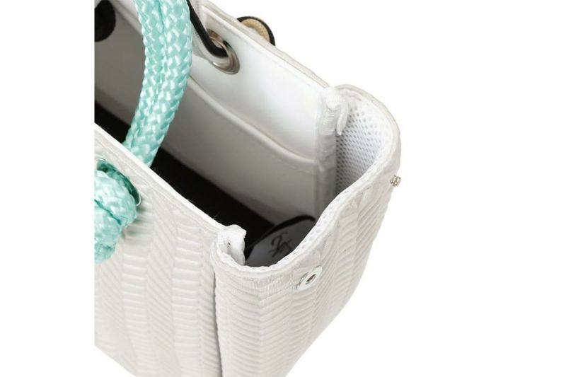 バッグ クリートトートミニ ツイル マカダミア イタリア製 