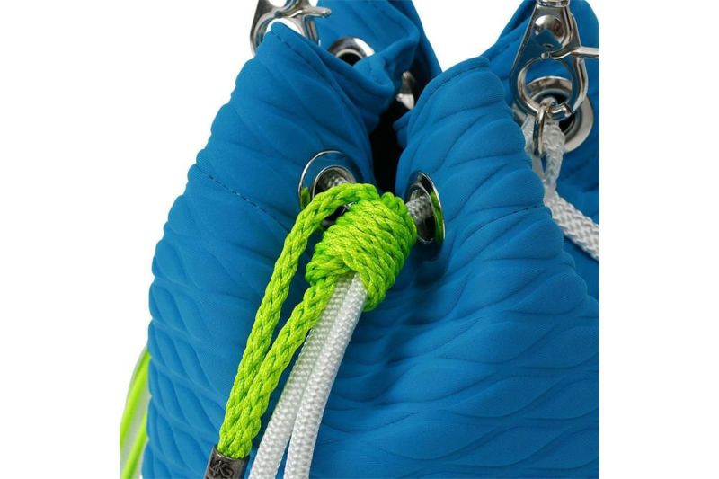  [レーク L4K3] バケットバッグ ピーコック イタリア製 seb-1175