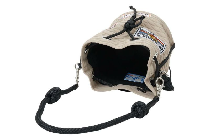  [レーク L4K3] バケットバッグ モザイコ イタリア製 seb-1180pa